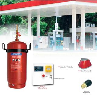 DRY POWDER LOCAL APPLICATION SYSTEM FOR PETROL STATIONS
